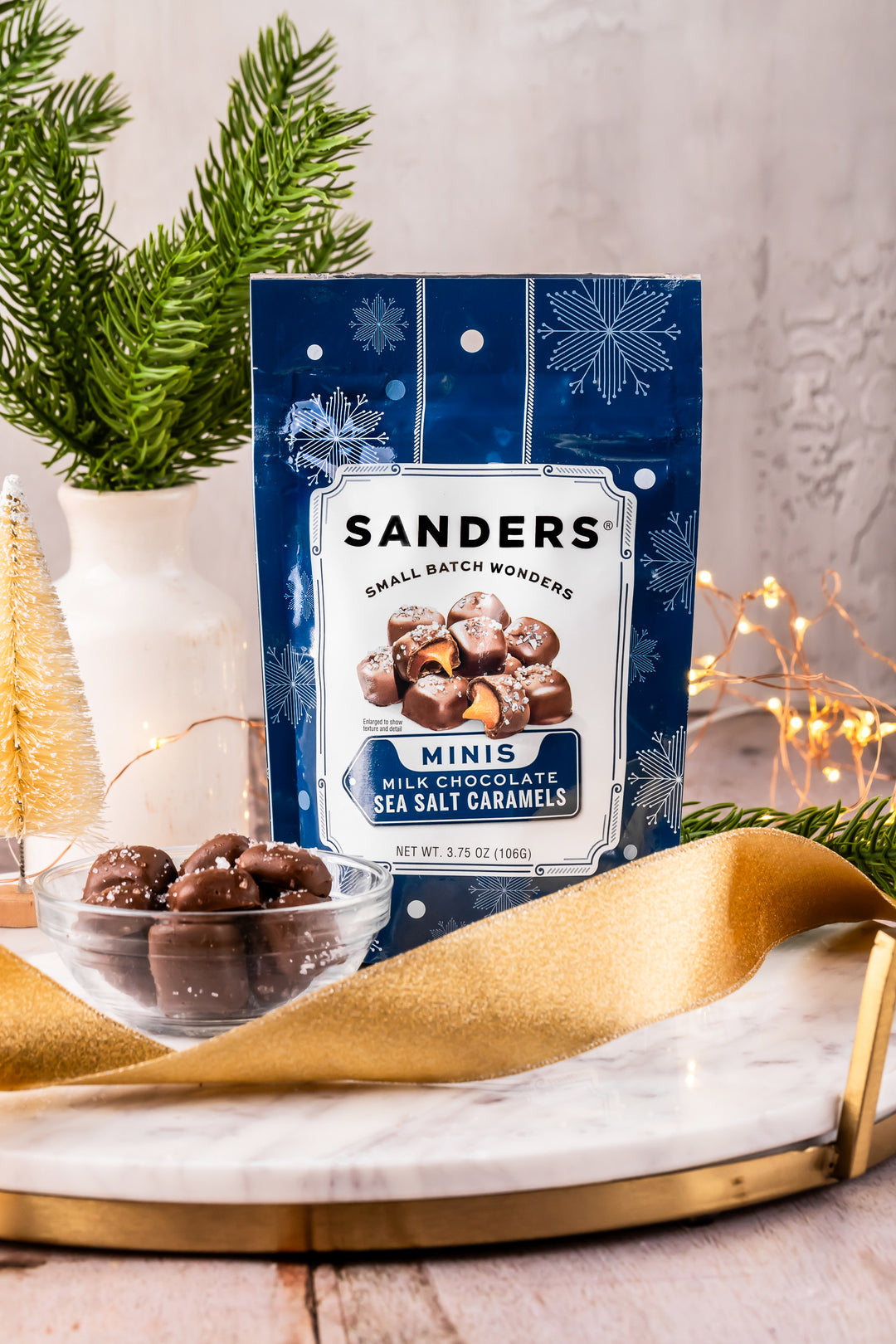 Milk Chocolate Sea Salt Caramel Holiday Minis