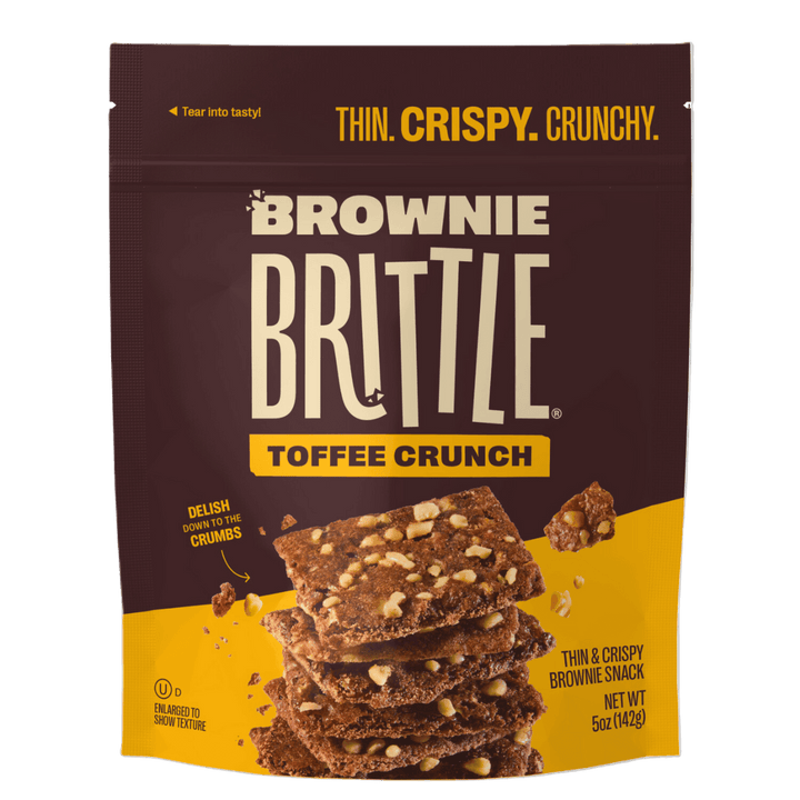 package of Toffee Crunch Brownie Brittle