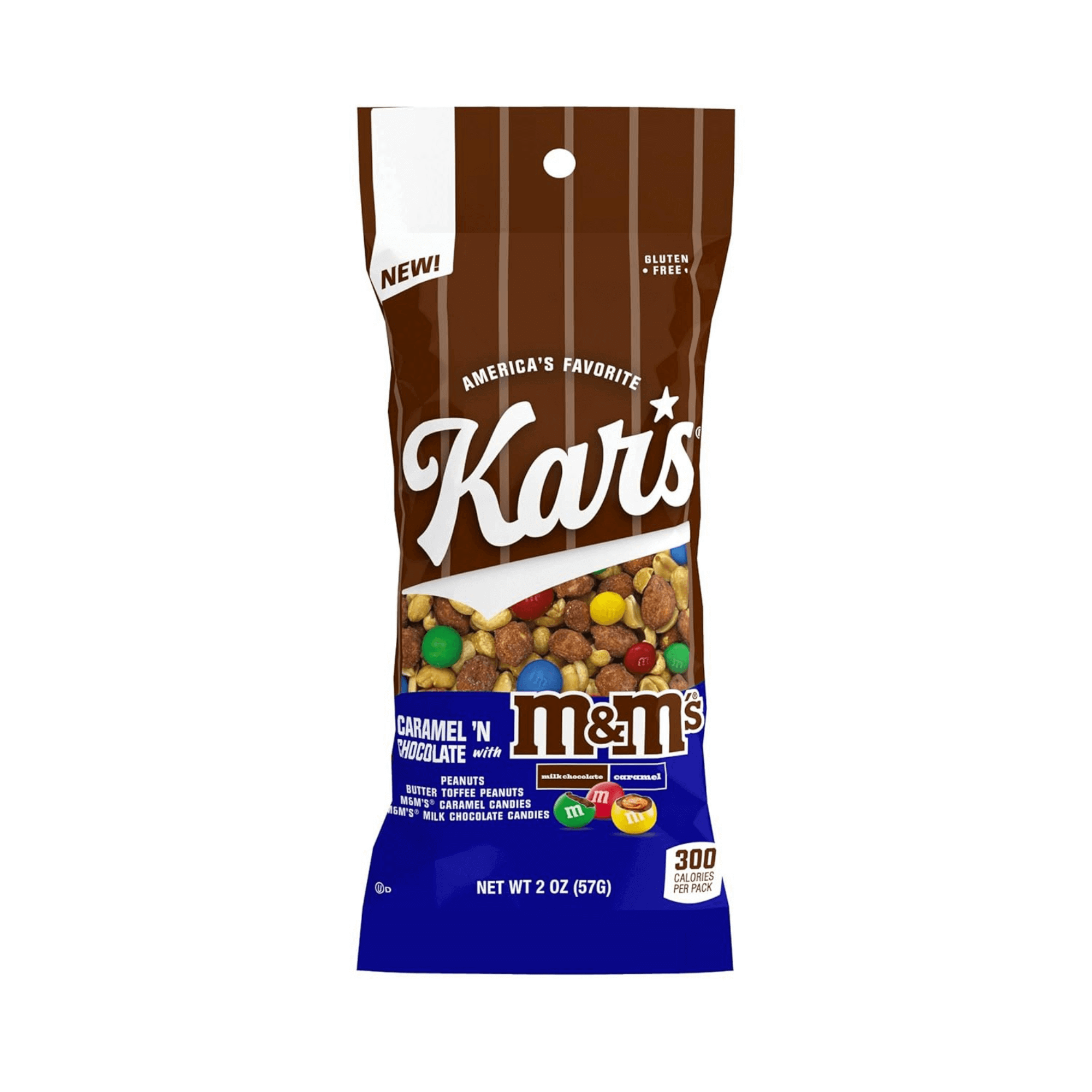 2 oz Caramel 'N Chocolate with M&M'S® | Official Kar's Nuts