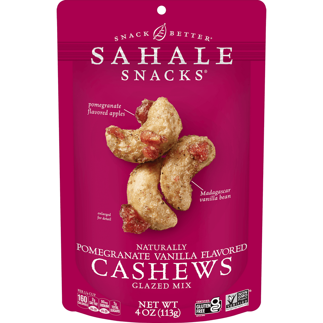 Pomegranate Vanilla Cashews Glazed Mix Nut Blend