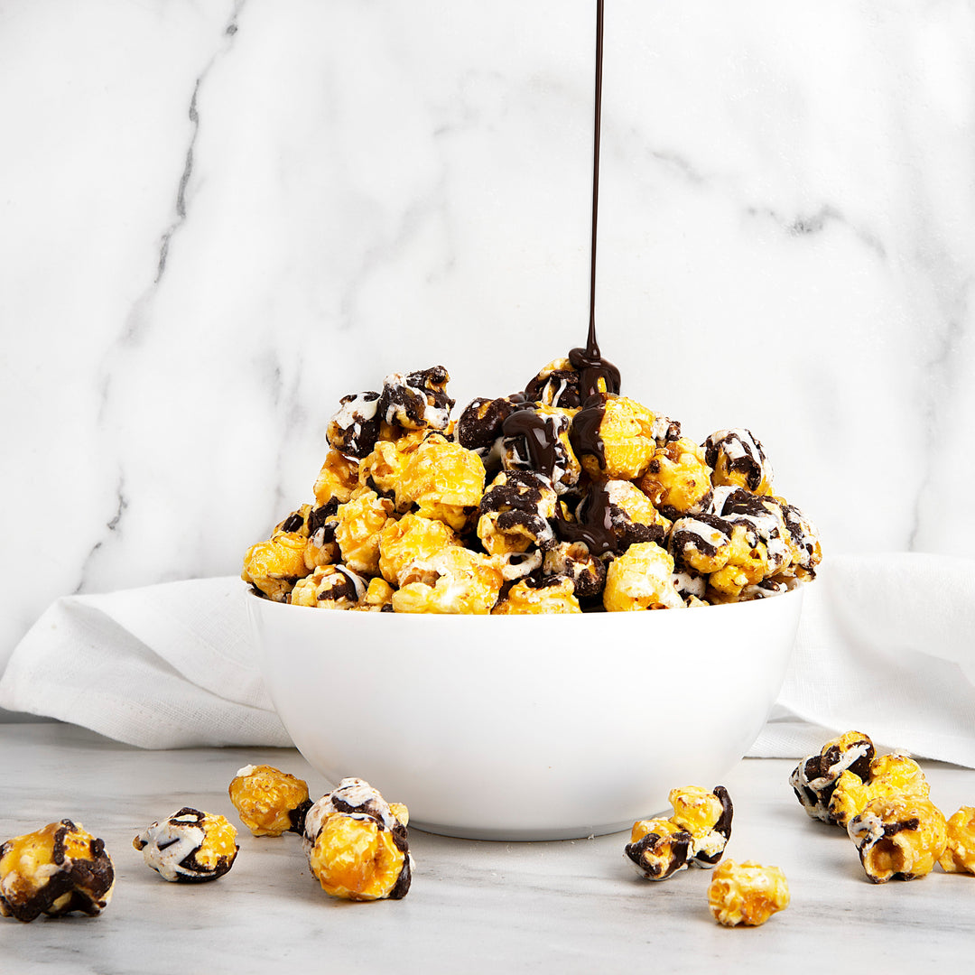 Sanders Candy - Double Chocolaty Drizzle Gourmet Popcorn
