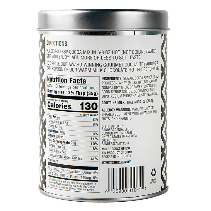 Sanders Candy - Salted Caramel Cocoa Tin