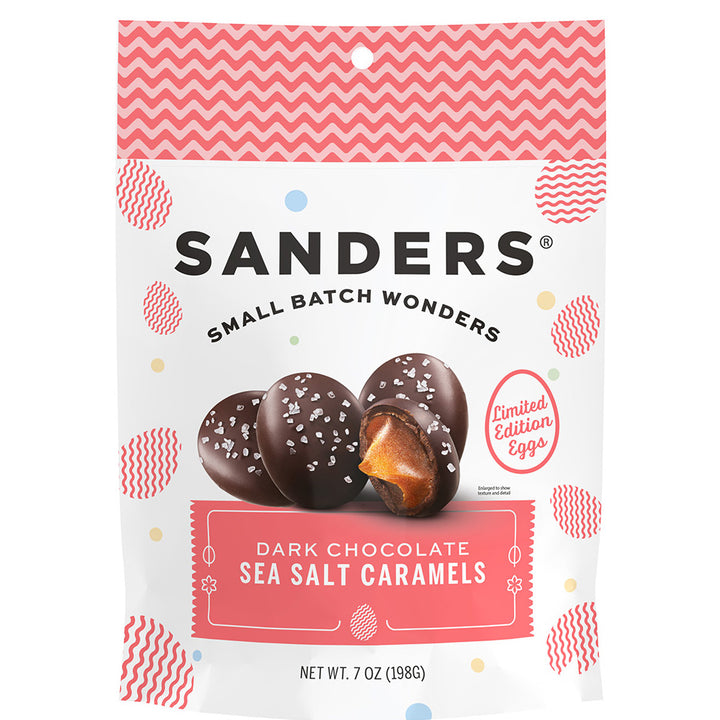 Dark Chocolate Sea Salt Caramel Egg Pouch