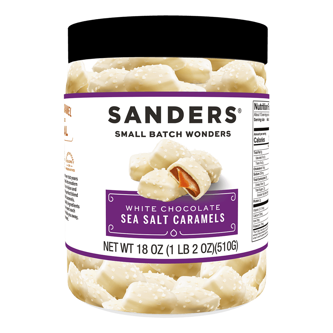 White Chocolate Sea Salt Caramel Tub 18oz