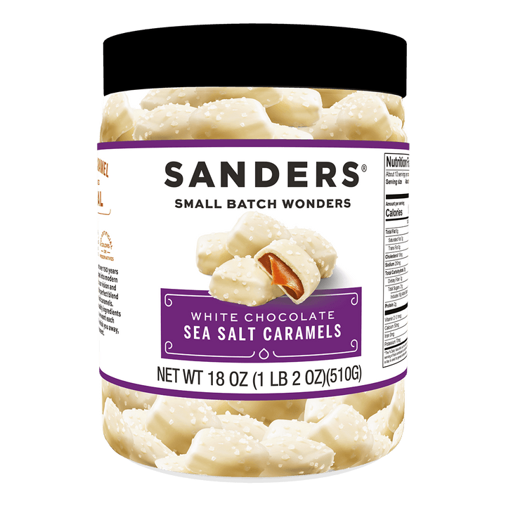 White Chocolate Sea Salt Caramel Tub 18oz