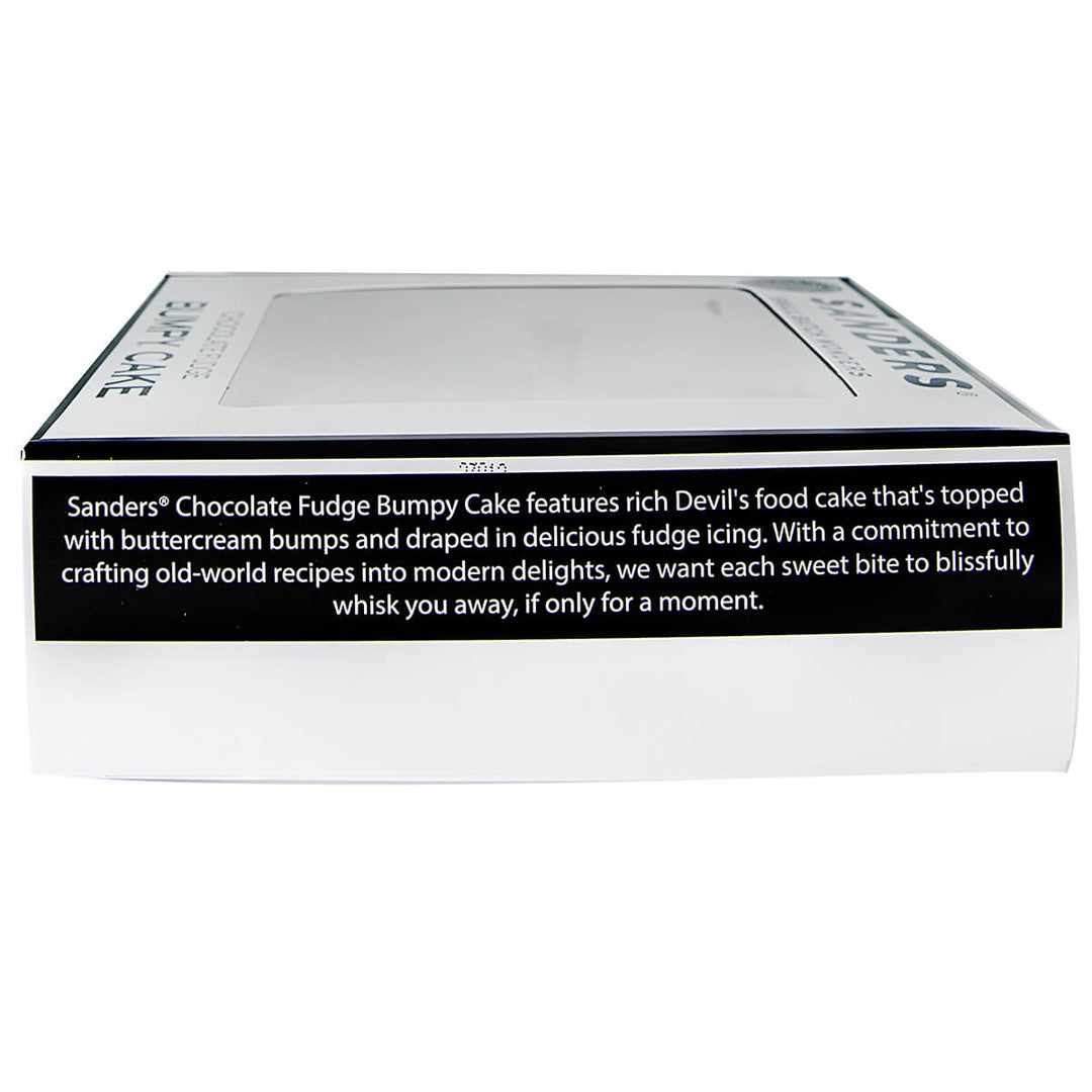 Chocolate Fudge Bumpy Cakes side