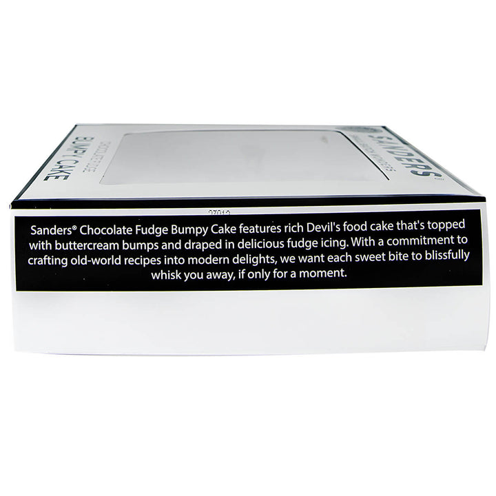 Chocolate Fudge Bumpy Cakes side