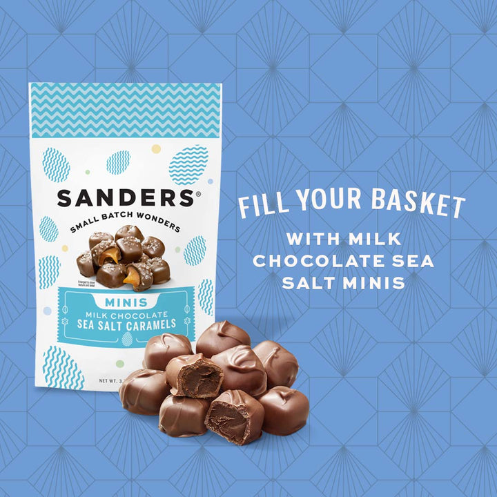 Milk Chocolate Sea Salt Caramels Easter Minis