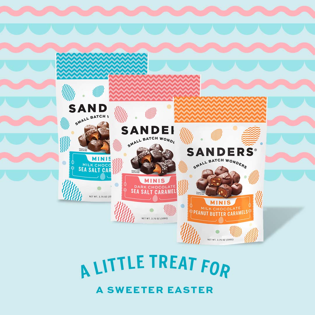 Milk Chocolate Sea Salt Caramels Easter Minis