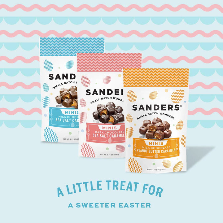 Milk Chocolate Sea Salt Caramels Easter Minis