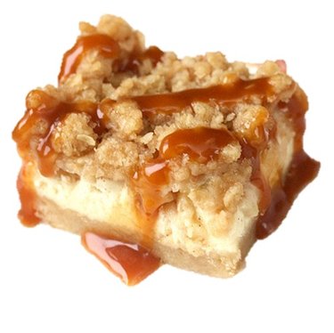 Sanders Caramel Apple Cheesecake Bars