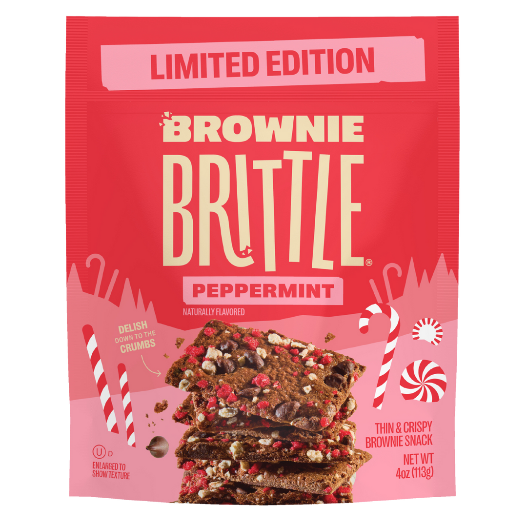 Peppermint Brownie Brittle