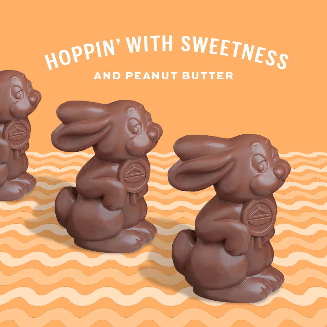 Sanders Candy - Milk Chocolate Peanut Butter Filled Bunny