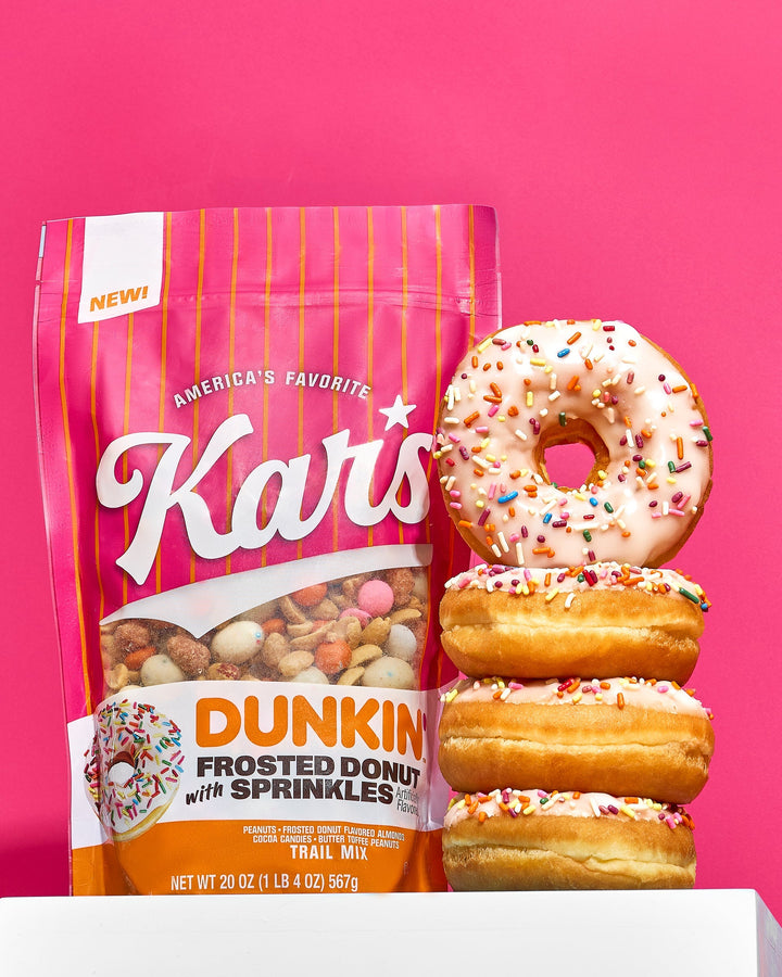 Kar's Nuts - DUNKIN'™ Frosted Donut with Sprinkles 20 oz
