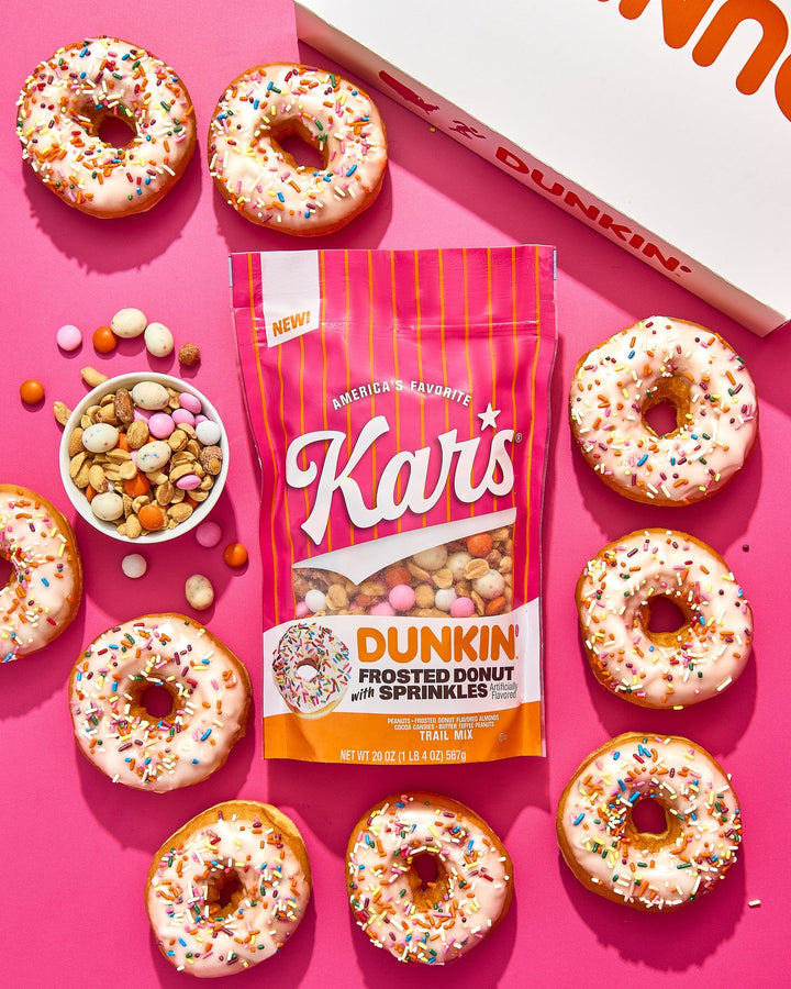 Kar's Nuts - DUNKIN'™ Frosted Donut with Sprinkles 2 oz