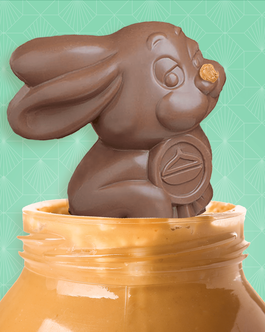 Sanders Candy - Milk Chocolate Peanut Butter Filled Bunny