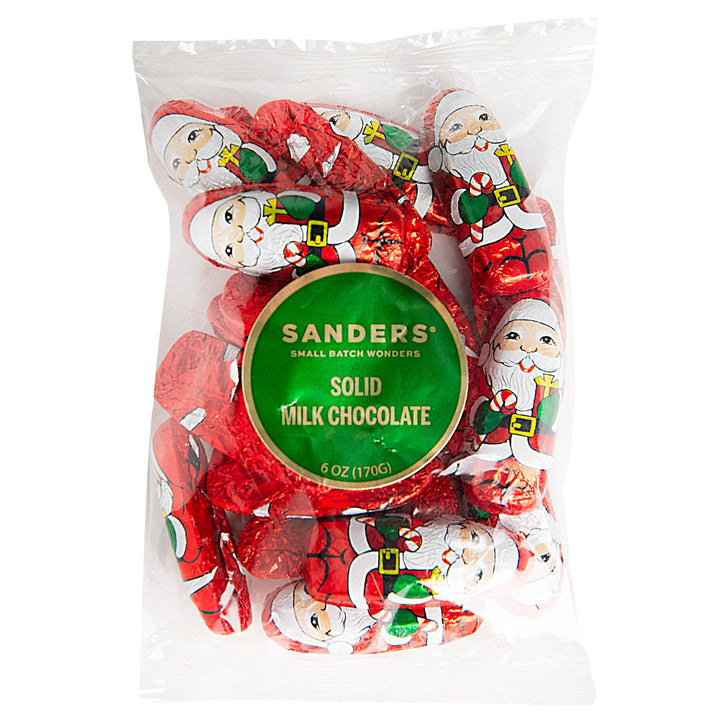 Milk Chocolate Mini Santas