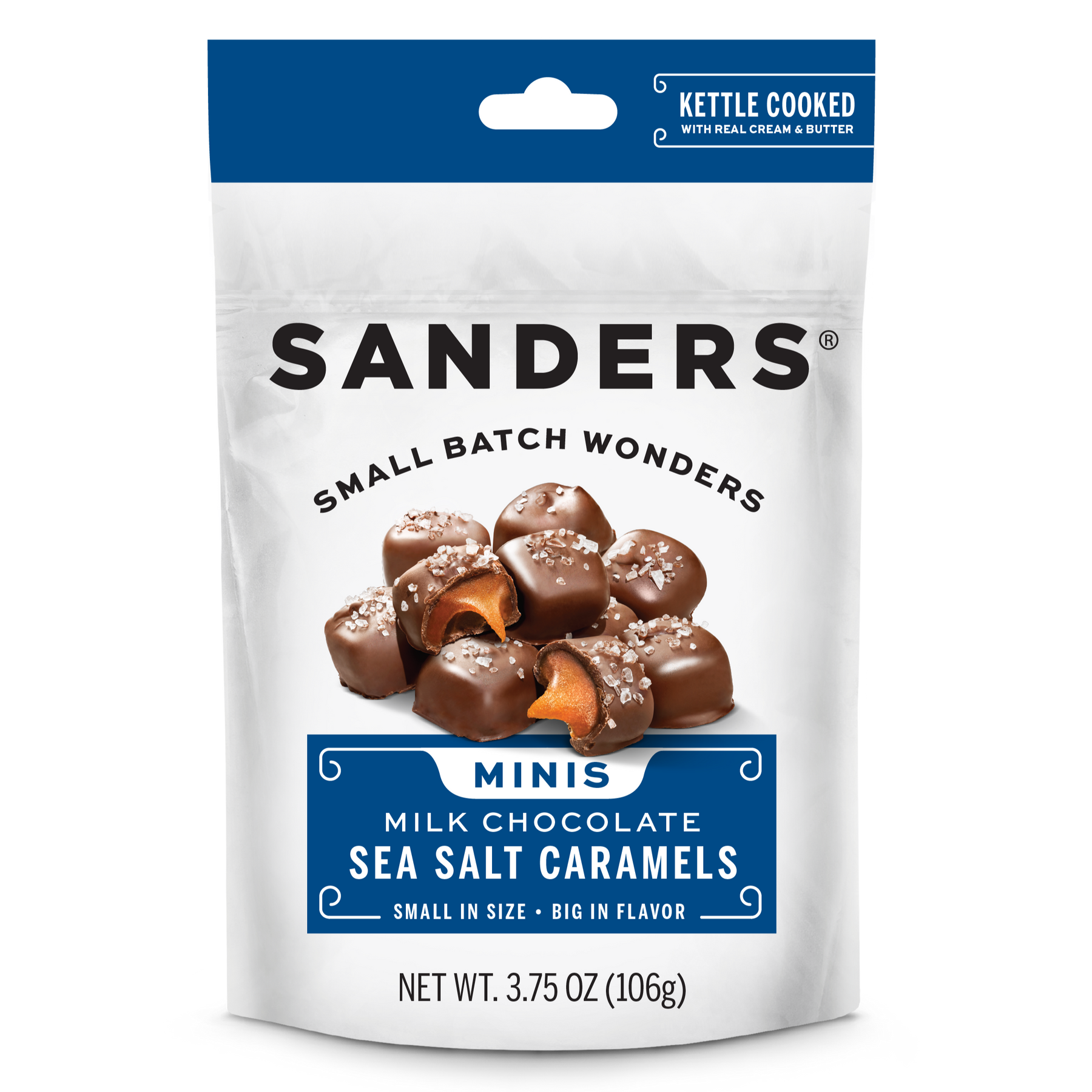 Sanders Raspberry Caramels Milk Chocolate Sea Salt Caramels Mini Bites | Official Sanders Candy ...
