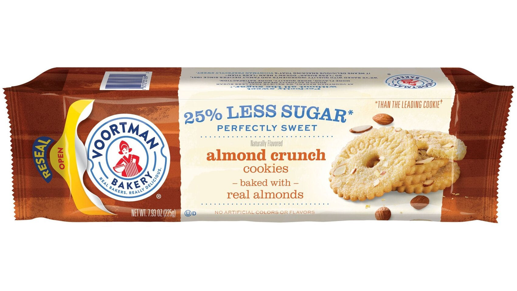 Voortman® Perfectly Sweet™ Almond Crunch Cookies – Second Nature