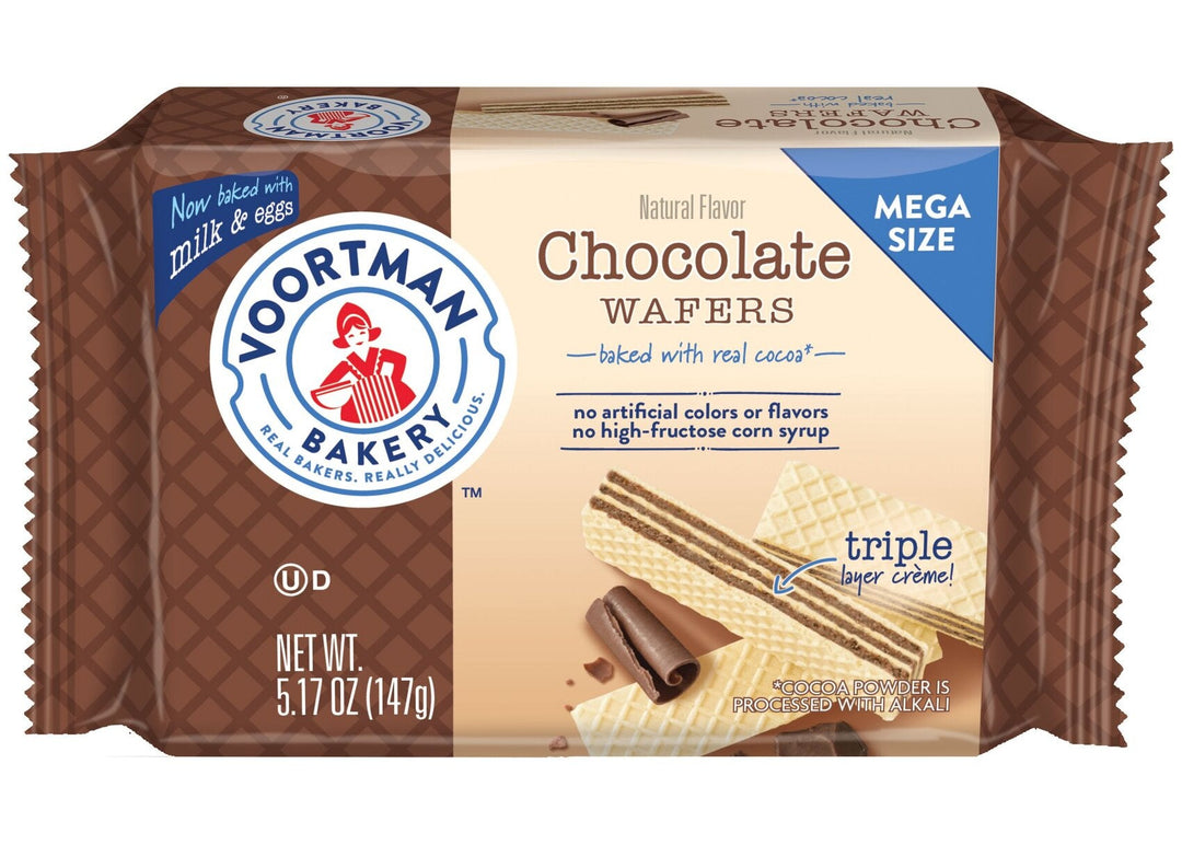 MEGA Size Chocolate Wafers Packaging