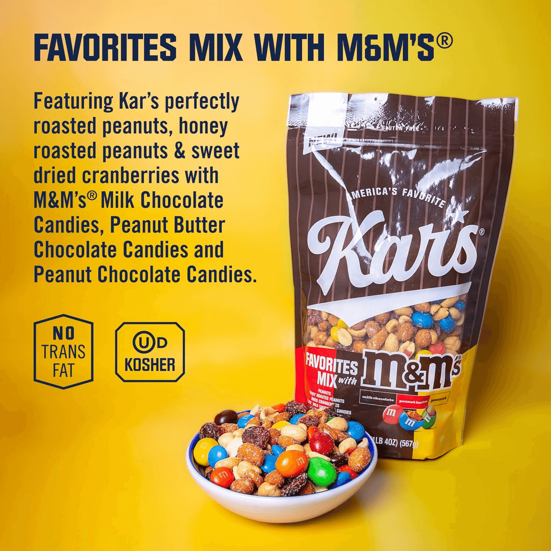 Favorites Mix with M&M'S® 20 oz | Official Kar's Nuts Store Favorites Mix with M&M'S® 20 oz | Official Kar's Nuts Store