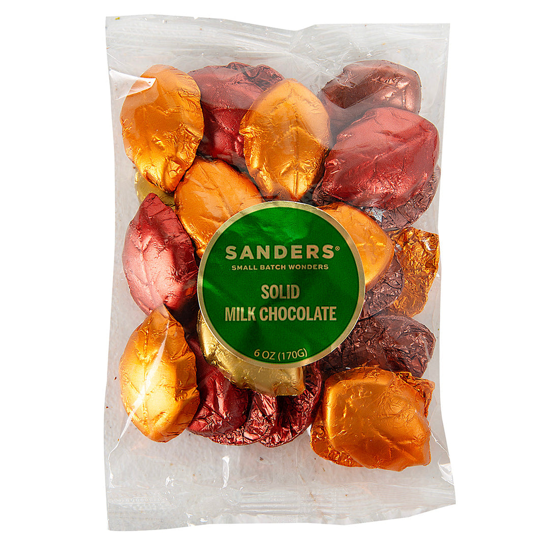 Milk Chocolate Autumn Leaves - 6oz Bag