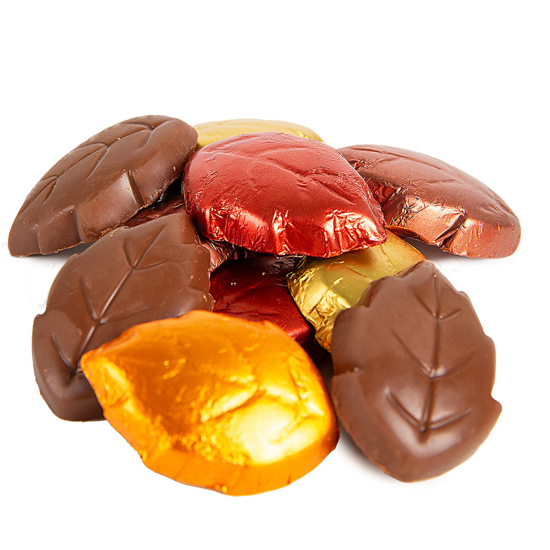 Milk Chocolate Autumn Leaves - 6oz Bag