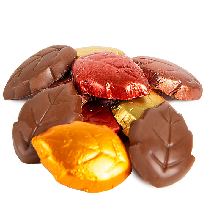 Milk Chocolate Autumn Leaves - 6oz Bag