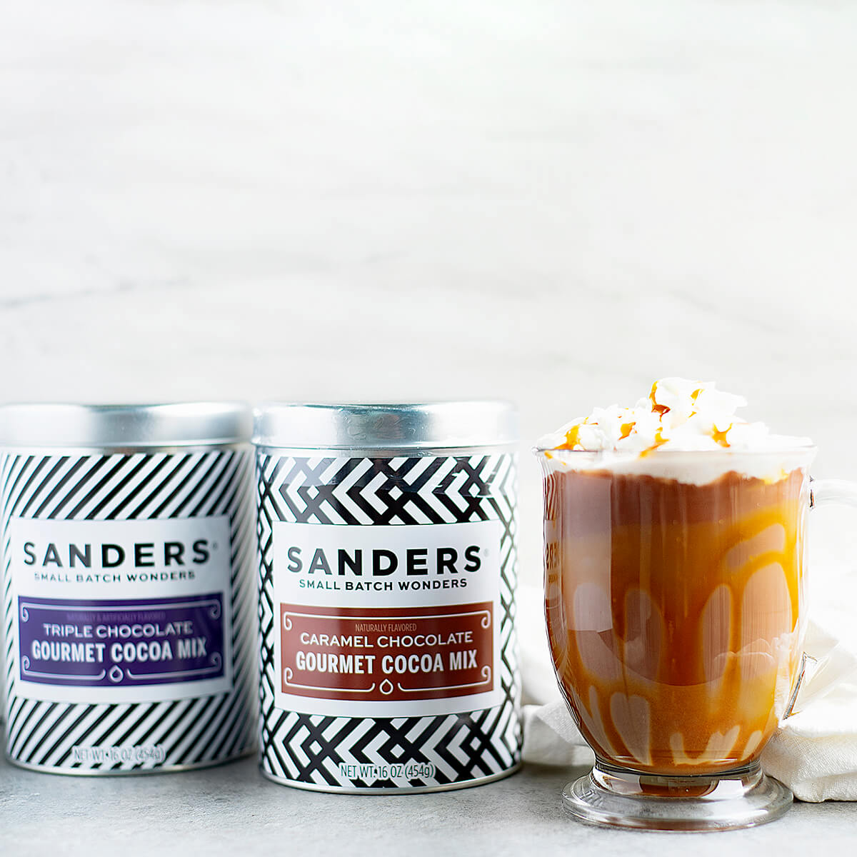 Triple Chocolate Cocoa Tin | Official Sanders Candy Store – Second