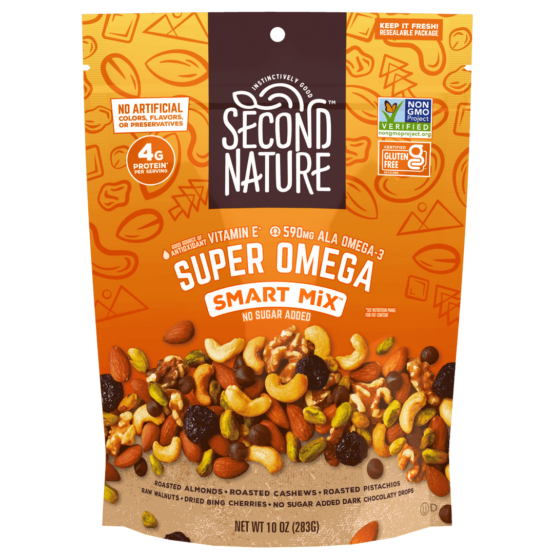 Smartmix Candy Super Omega Smart Nut Mix - 10 oz. | Second Nature Snacks – Second ...