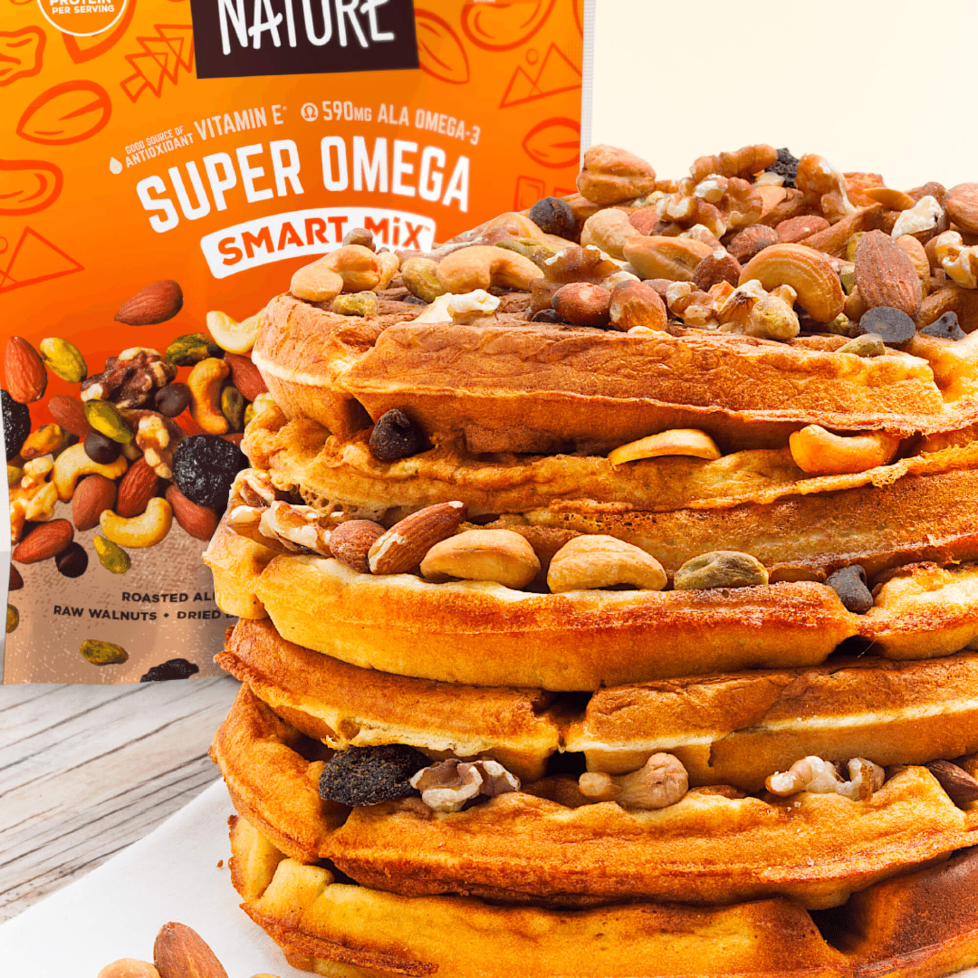 Super Omega Smart Nut Mix - 10 oz. | Second Nature Snacks – Second
