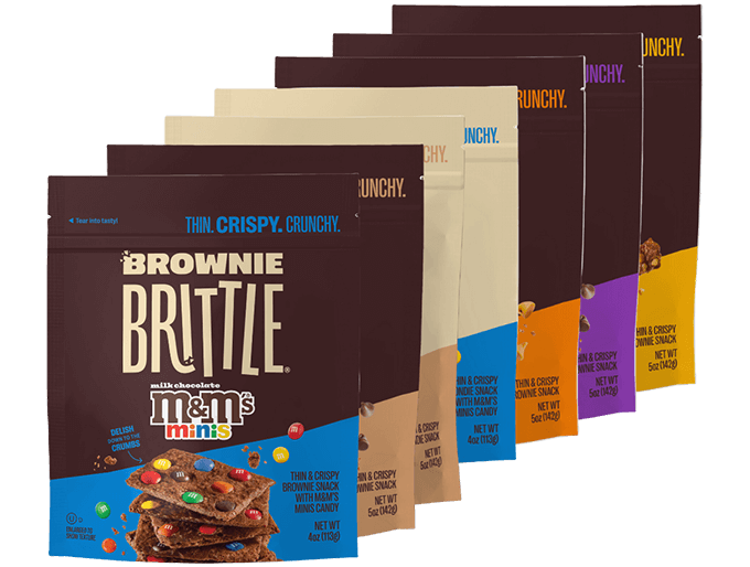 brownie brittle variety packs packaging