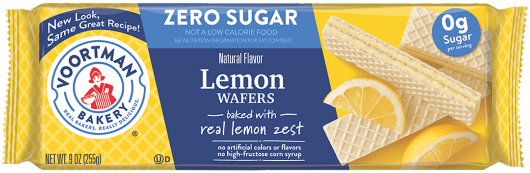 Zero Sugar Lemon Wafers