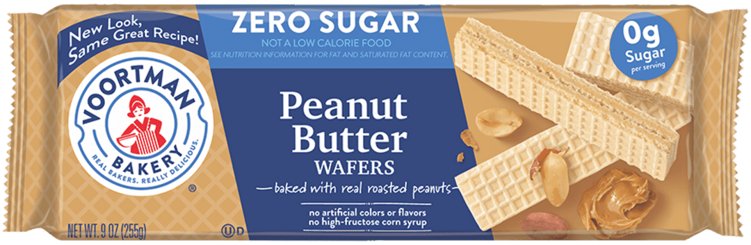 Zero Sugar Peanut Butter Wafers