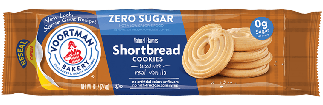 Zero Sugar Shortbread Cookies