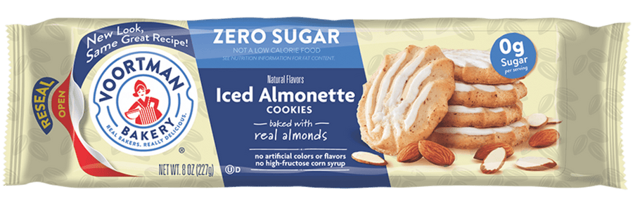 Zero Sugar Fudge Striped Shortbread Cookies