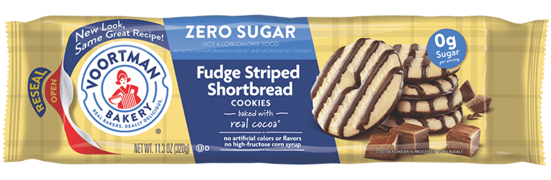 Brandable Cookies Voortman - Zero Sugar* Cookies – Second Nature Brands