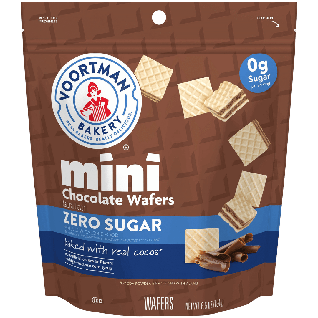Zero Sugar Mini Chocolate Wafers