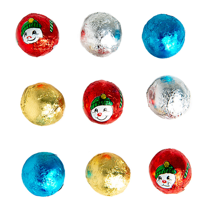 Milk Chocolate Foiled Ornaments Designs