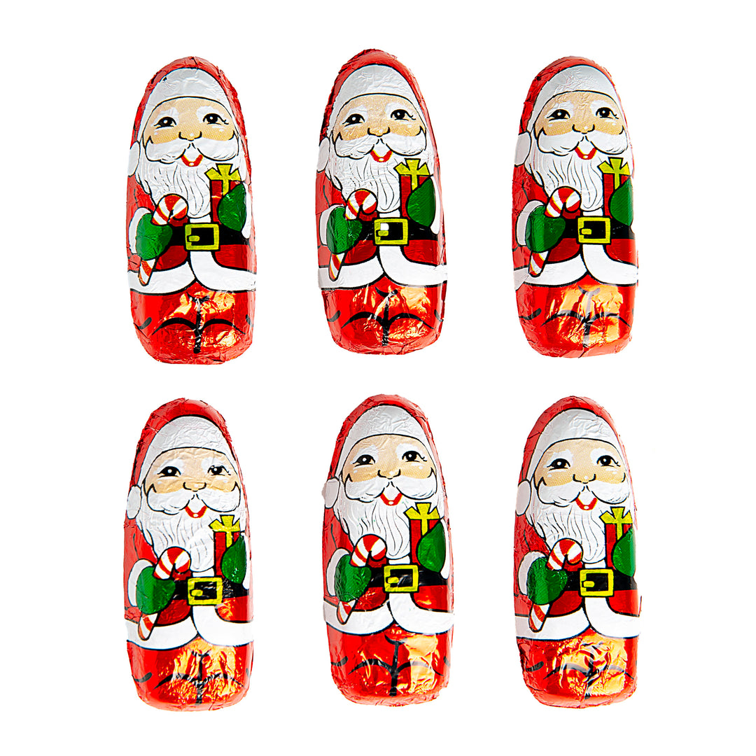 Milk Chocolate Mini Santas Packaging
