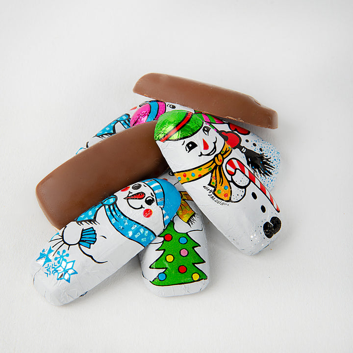 Mini Milk Chocolate Snowman - 6oz Bag