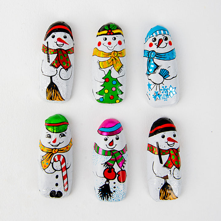Mini Milk Chocolate Snowman - 6oz Bag