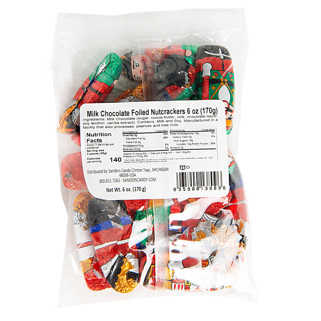 Milk Chocolate Soldiers Back of Pack