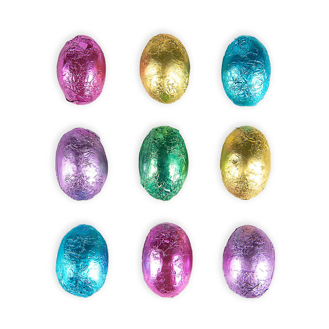 Milk Chocolate Foiled Eggs