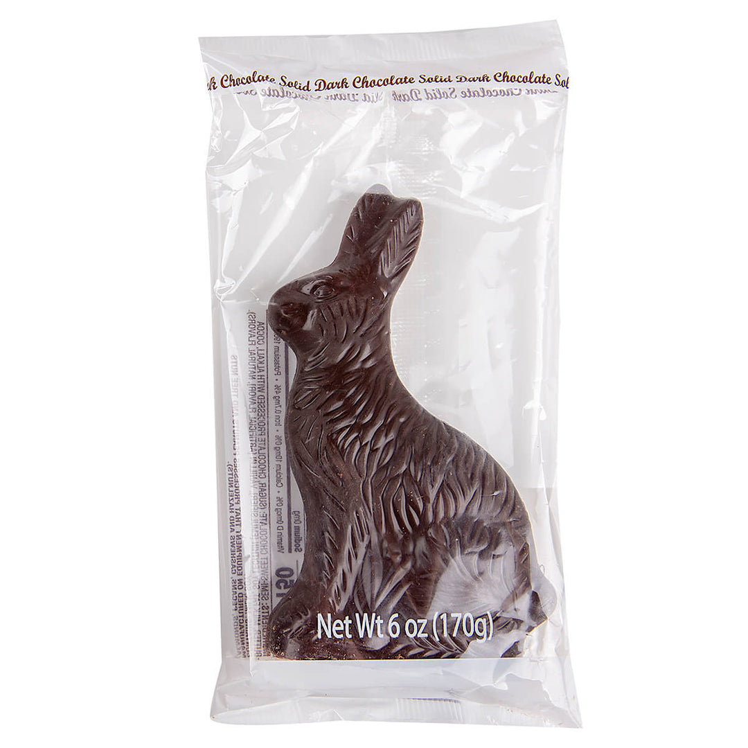 Dark Chocolate Solid Easter Bunny
