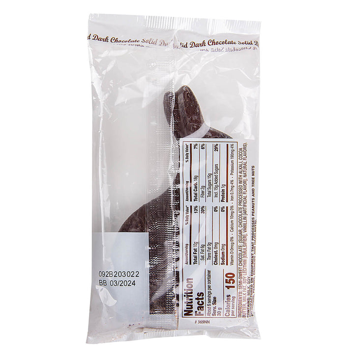 Dark Chocolate Solid Easter Bunny